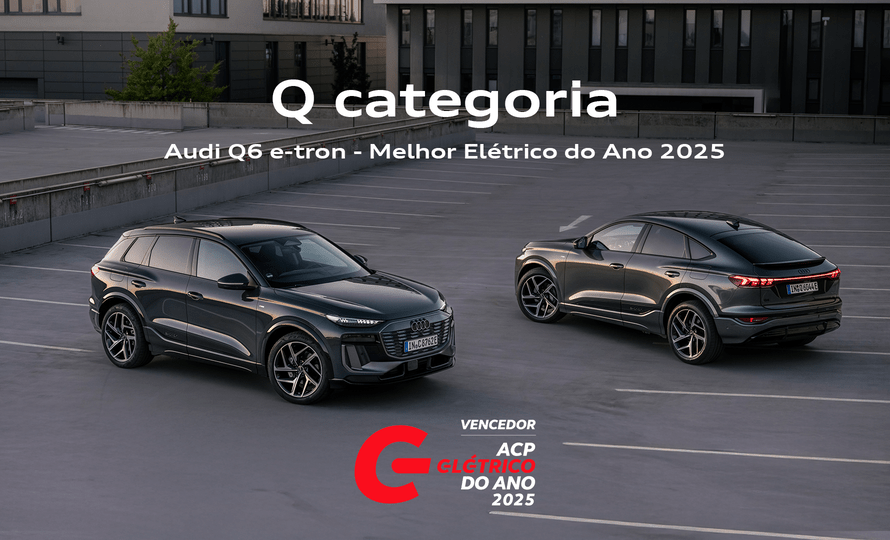 Audi Q6 e-tron vence ACP Elétrico do Ano 2025 - Auto Maran Coimbra