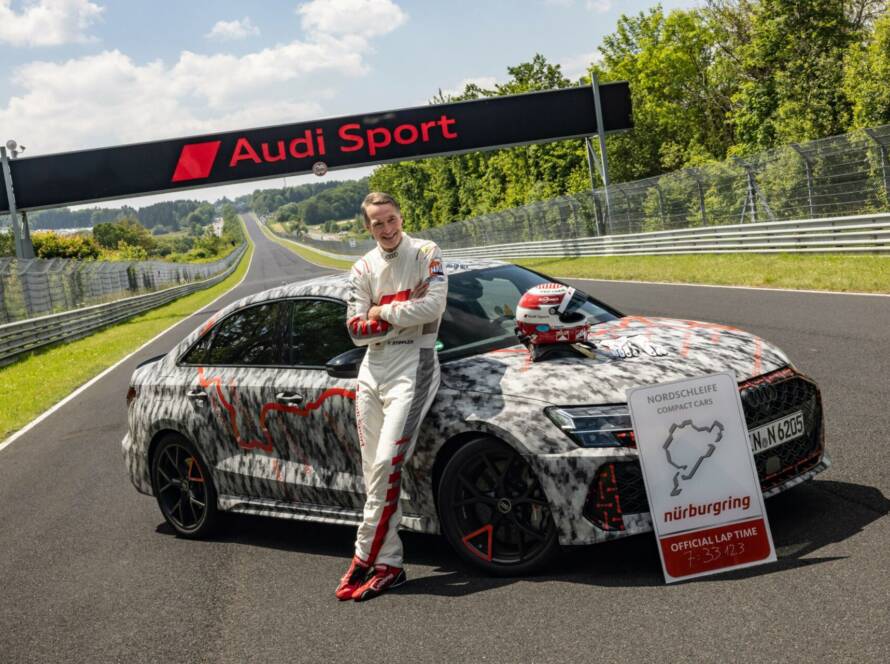 02_De volta à pista_recorde de volta mais rápida para a Audi Sport no segmento compacto