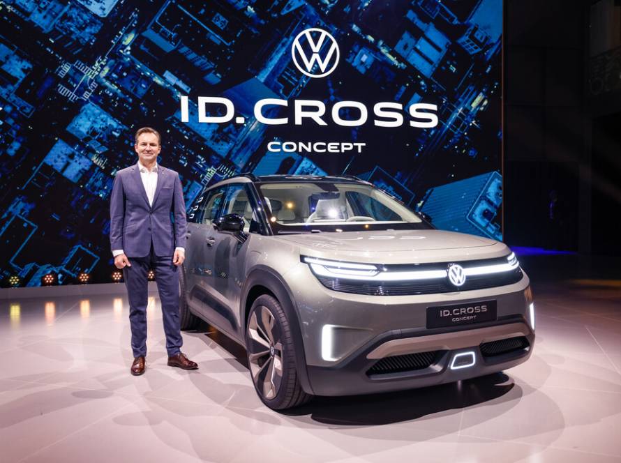 Estreia mundial: Volkswagen apresenta o ID. CROSS Concept, o SUV compacto elétrico do futuro - Auto Maran Coimbra