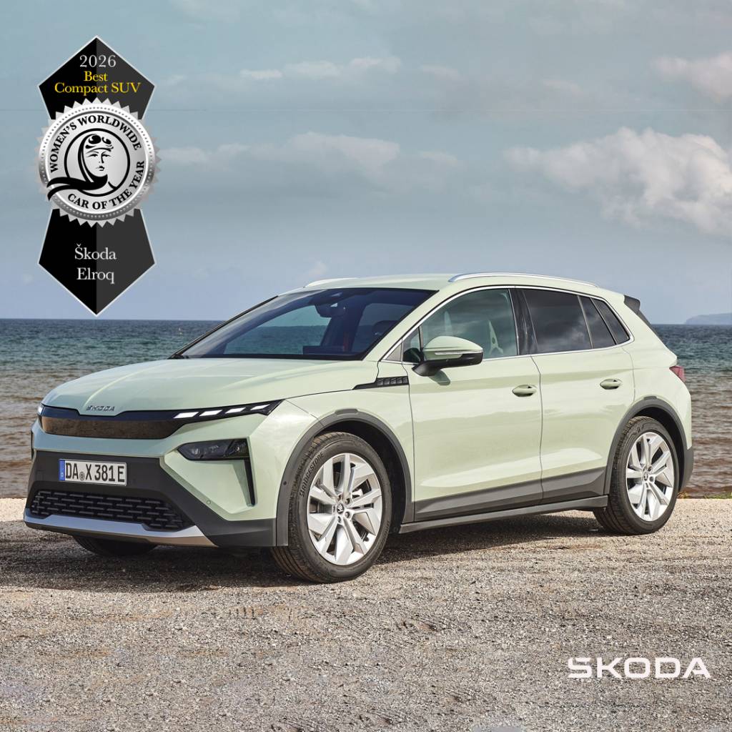 Škoda Elroq eleito "Melhor SUV Compacto" do mundo nos prémios Women’s Worldwide Car of the Year 2026 - Auto Maran Coimbra