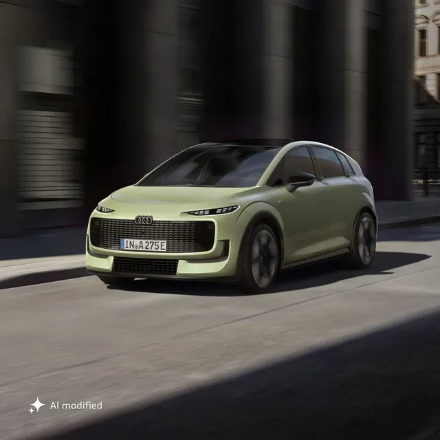 Audi A2 e-tron numa viagem de longa distância