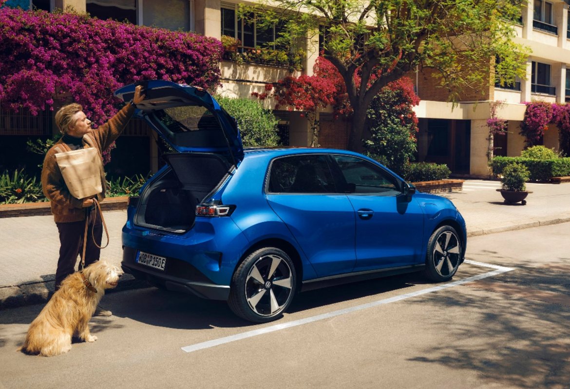 Bagageira do Volkswagen ID. Polo