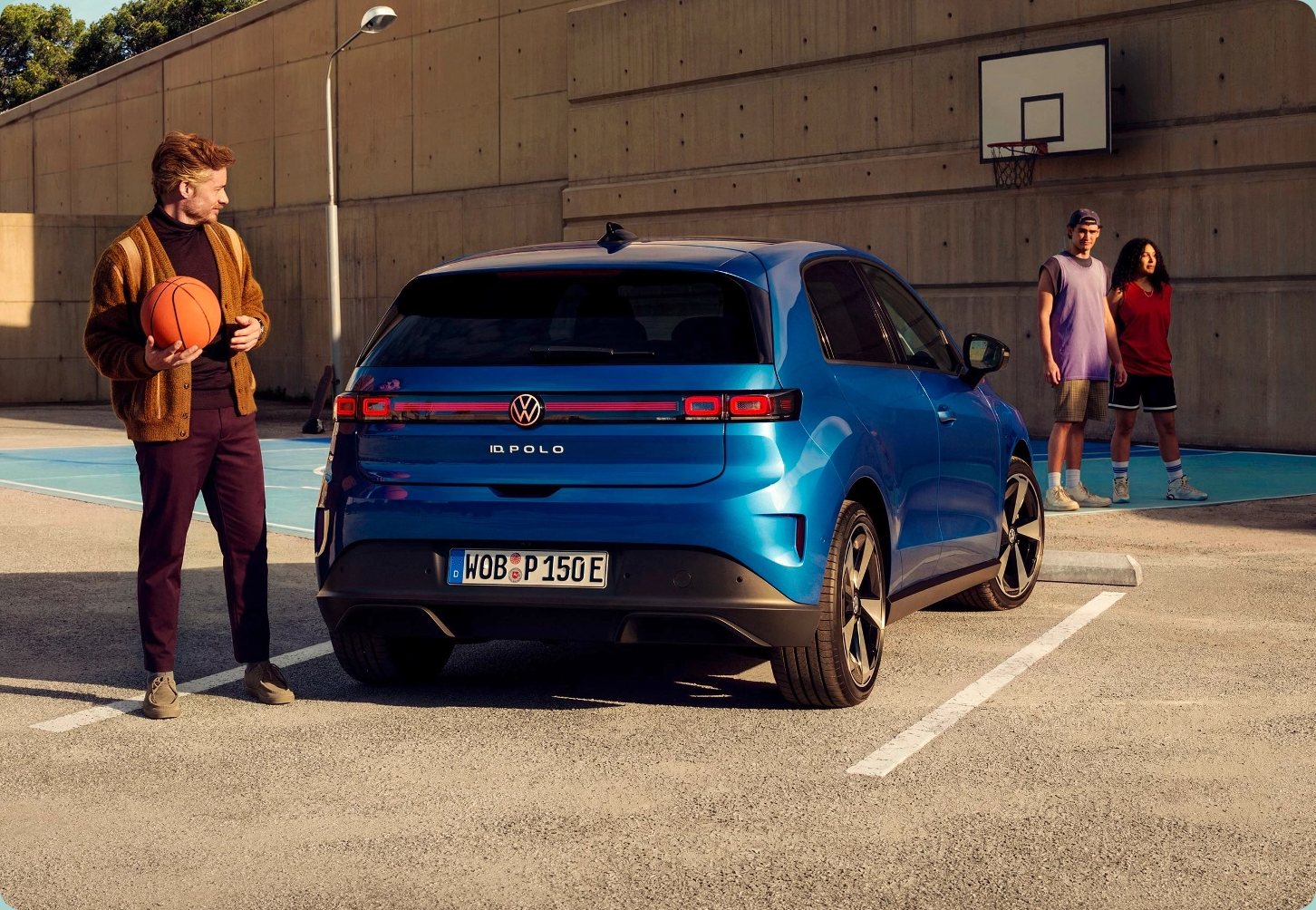 Volkswagen ID. Polo em ambiente urbano