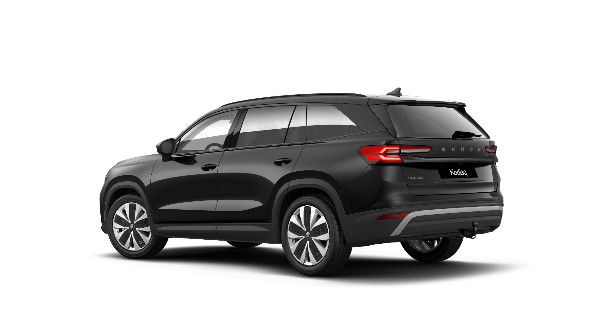 Škoda Kodiaq Ultra em perspetiva três quartos