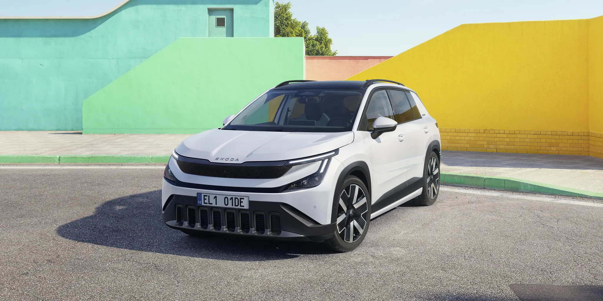 Perfil exterior do Škoda Epiq