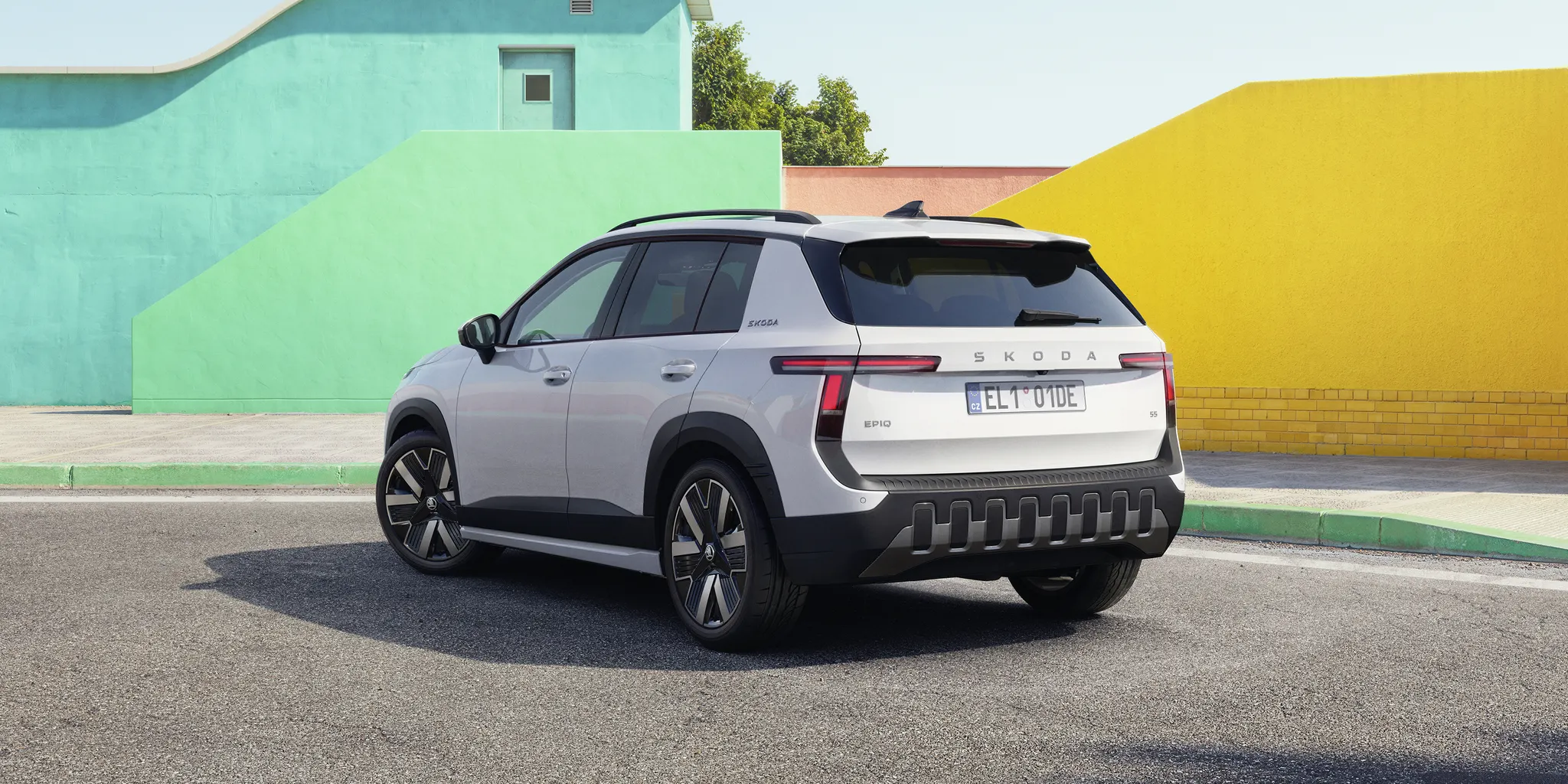 Traseira do Škoda Epiq